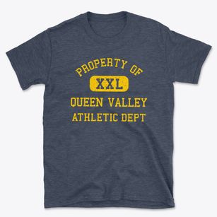 Queen Valley Arizona Athletic Dept Basic T-Shirt
