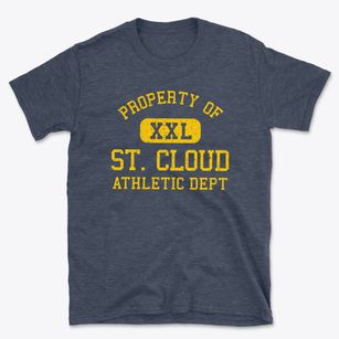 St. Cloud Wisconsin Athletic Dept Basic T-Shirt