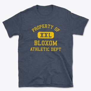 Bloxom Virginia Athletic Dept Basic T-Shirt