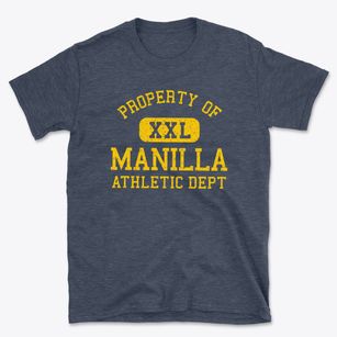 Manilla Indiana Athletic Dept Basic T-Shirt