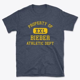 Bieber California Athletic Dept Basic T-Shirt