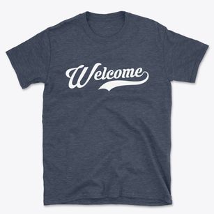 Welcome North Carolina Vintage Team Basic T-Shirt