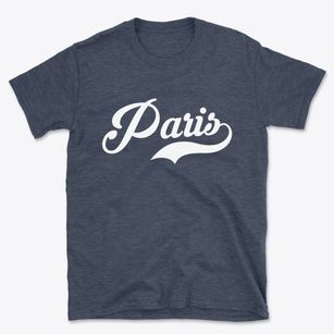 Paris New York Vintage Team Basic T-Shirt