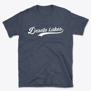 Desoto Lakes Florida Vintage Team Basic T-Shirt