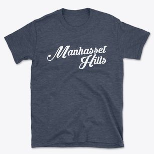 Manhasset Hills New York Vintage Team Basic T-Shirt