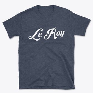 Le Roy Illinois Vintage Team Basic T-Shirt