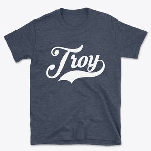 Troy North Carolina Vintage Team Basic T-Shirt