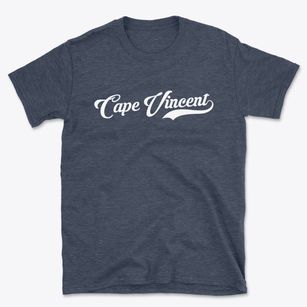 Cape Vincent New York Vintage Team Basic T-Shirt