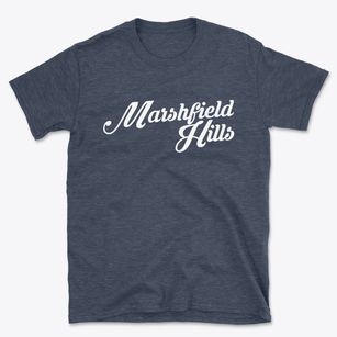 Marshfield Hills Massachusetts Vintage Team Basic T-Shirt