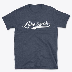 Lake Ozark Missouri Vintage Team Basic T-Shirt