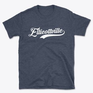Ellicottville New York Vintage Team Basic T-Shirt