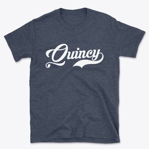 Quincy California Vintage Team Basic T-Shirt