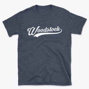 Woodstock Maine Vintage Team Basic T-Shirt