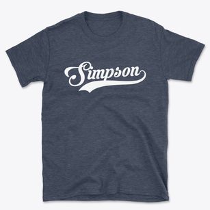 Simpson Pennsylvania Vintage Team Basic T-Shirt