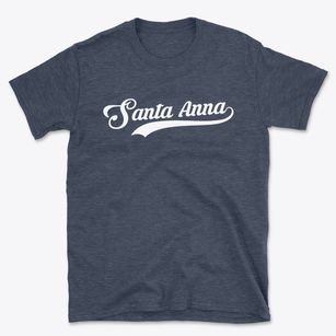 Santa Anna Texas Vintage Team Basic T-Shirt