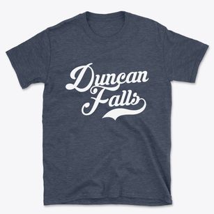 Duncan Falls Ohio Vintage Team Basic T-Shirt