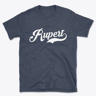 Rupert West Virginia Vintage Team Basic T-Shirt