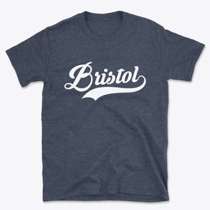 Bristol Rhode Island Vintage Team Basic T-Shirt