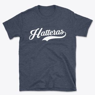 Hatteras North Carolina Vintage Team Basic T-Shirt