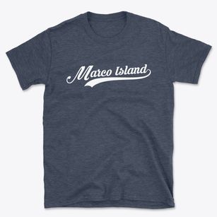 Marco Island Florida Vintage Team Basic T-Shirt