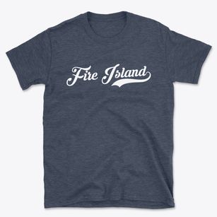 Fire Island New York Vintage Team Basic T-Shirt