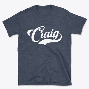 Craig Missouri Vintage Team Basic T-Shirt