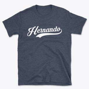 Hernando Mississippi Vintage Team Basic T-Shirt