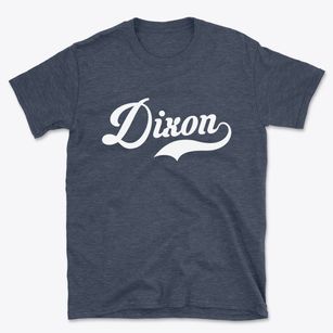 Dixon Illinois Vintage Team Basic T-Shirt