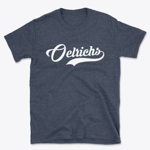 Oelrichs South Dakota Vintage Team Basic T-Shirt
