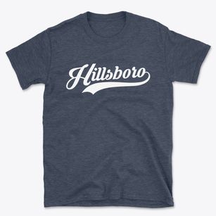 Hillsboro New Mexico Vintage Team Basic T-Shirt