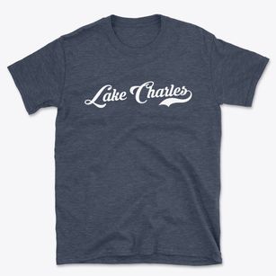 Lake Charles Louisiana Vintage Team Basic T-Shirt