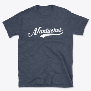 Nantucket Massachusetts Vintage Team Basic T-Shirt