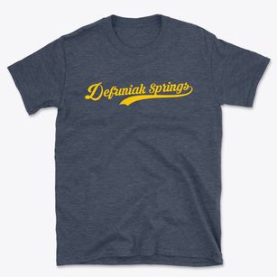 Defuniak Springs Florida Vintage Team Basic T-Shirt