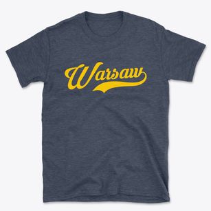 Warsaw New York Vintage Team Basic T-Shirt