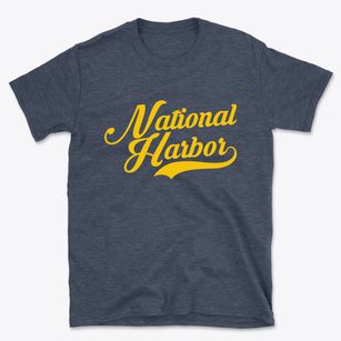 National Harbor Maryland Vintage Team Basic T-Shirt
