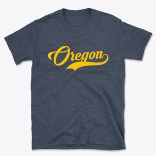 Oregon Illinois Vintage Team Basic T-Shirt