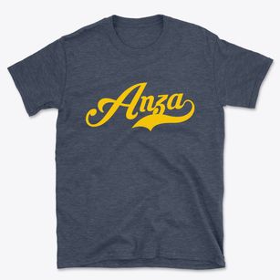 Anza California Vintage Team Basic T-Shirt