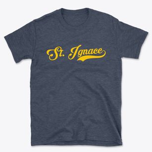 St. Ignace Michigan Vintage Team Basic T-Shirt