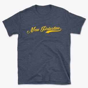 New Palestine Indiana Vintage Team Basic T-Shirt