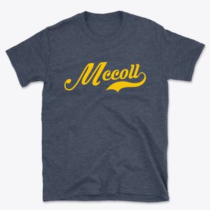 Mccoll South Carolina Vintage Team Basic T-Shirt