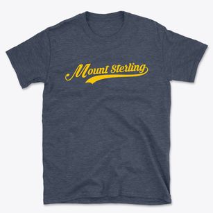 Mount Sterling Illinois Vintage Team Basic T-Shirt