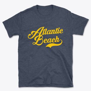 Atlantic Beach New York Vintage Team Basic T-Shirt