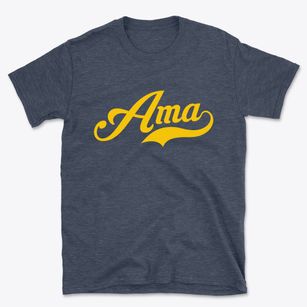 Ama Louisiana Vintage Team Basic T-Shirt
