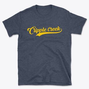 Cripple Creek Colorado Vintage Team Basic T-Shirt