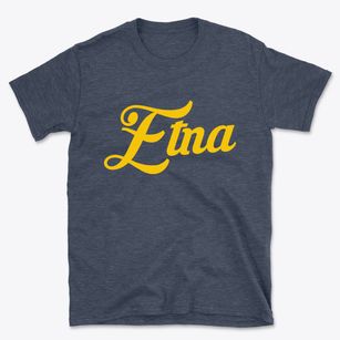 Etna Ohio Vintage Team Basic T-Shirt