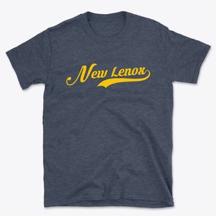 New Lenox Illinois Vintage Team Basic T-Shirt