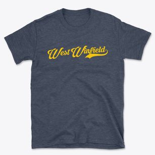 West Winfield New York Vintage Team Basic T-Shirt
