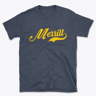 Merrill Oregon Vintage Team Basic T-Shirt