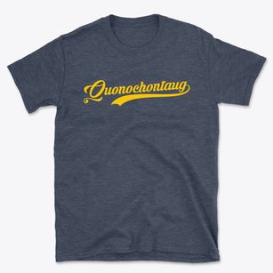 Quonochontaug Rhode Island Vintage Team Basic T-Shirt