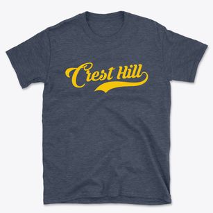 Crest Hill Illinois Vintage Team Basic T-Shirt